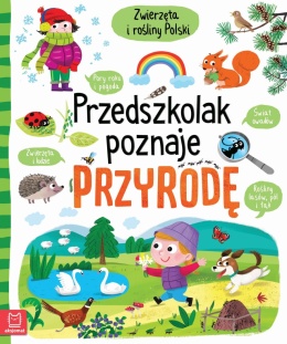 Przedszkolak poznaje przyrodę Zwierzęta i rośliny Polski Aksjomat 5+ twarda
