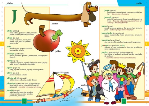 Słownik ortograficzny dla dzieci szkoła podstawowa podział na sylaby