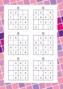 Sudoku dla dzieci 4-6 lat książka logiczna łamigłówki zadania