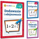 Szlaczki i literki - zeszyt edukacyjny nauka pisania liter dzieci GREG + Zestaw