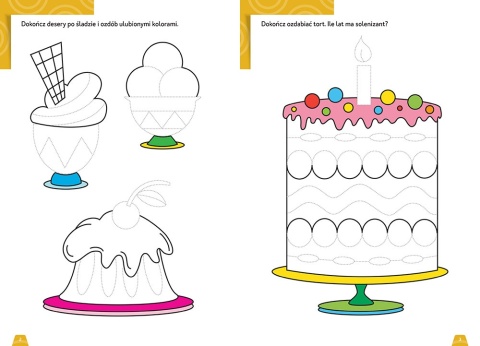 Szlaczki i literki - zeszyt edukacyjny nauka pisania liter dzieci GREG + Zestaw