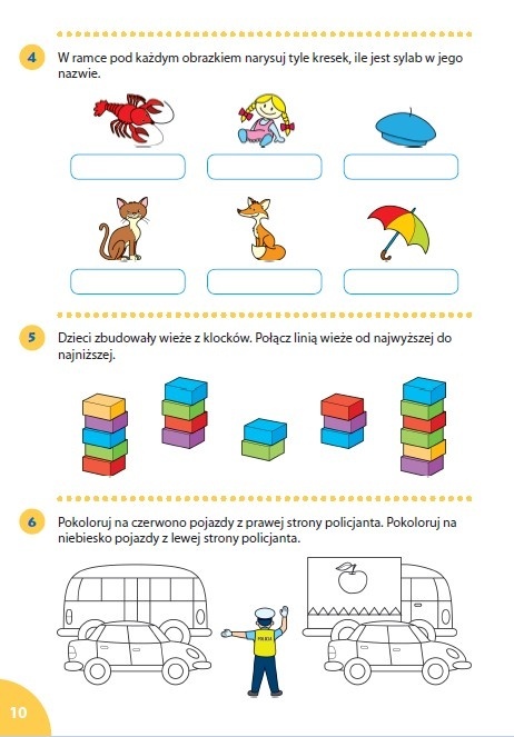 Wkrótce będę uczniem przygotowanie do szkoły książka edukacyjna Pryzmat