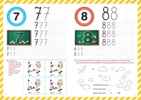 Zestaw książek do nauki matematyki dla dzieci Elementarz Matematyka Greg