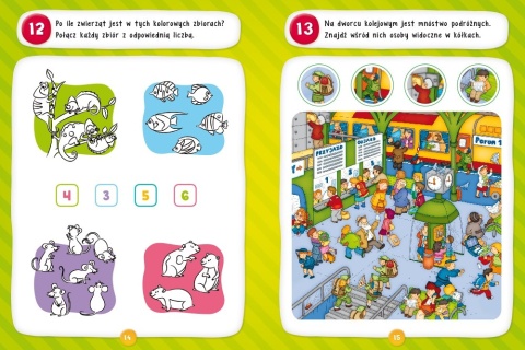 Zgaduj i rozwiązuj kolorowe łamigłówki ćwiczenia logiczne dla dzieci Aksjomat