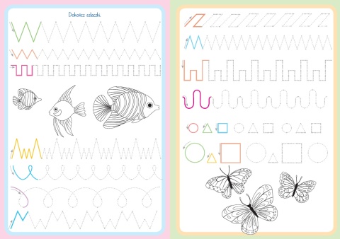 Cyferki dla dzieci książeczka Mój mały elementarz do nauki i zabawy Skrzat