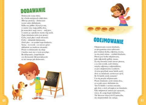 Cyferki wierszyki o cyferkach nauka liczenia Urszula Kamińska GREG twarda