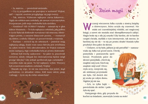 Dobranocki dla dzieci książka bajki duże litery A4 Oprawa Twarda Greg