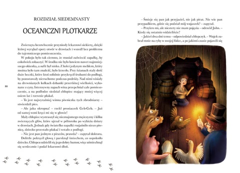 Doktor Dolittle i jego zwierzęta książka dla dzieci lektura szkolna miękka