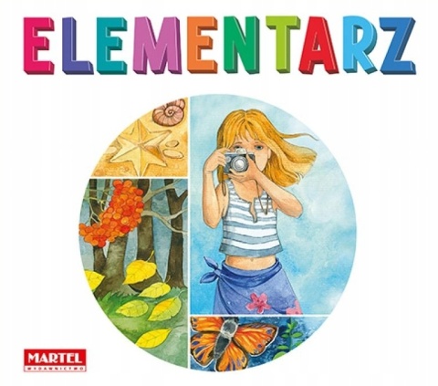 Elementarz książka dla dzieci do nauki czytania 120 stron oprawa twarda