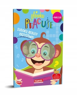 Główka pracuje sudoku rebusy krzyżówki zadania logiczne Martel
