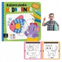 Kolorowanka kodowanka książeczka aktywizująca dla dzieci 4-6 lat Aksjomat