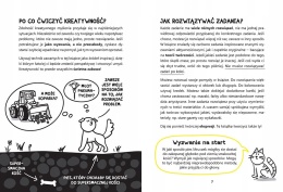 Książka Wymyśl wszystko ćwiczenia kreatywność zadania Dorota Wieczorek