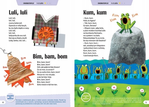 Książka logopedyczna Jama gębowa ćwiczy słowa wiersze dla dzieci 2-5 lat