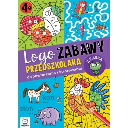Logopedia ćwiczenia mowy Logozabawy kolorowanka żabka Aksjomat miękka