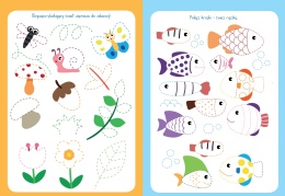 Mój mały elementarz kształty dla dzieci 5 lat książeczka dla dzieci Skrzat