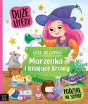 Nauka czytania sylabami duże litery Wróżka Marzenka pierwsza czytanka 5+
