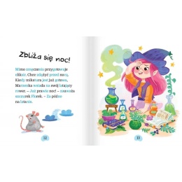 Nauka czytania sylabami duże litery Wróżka Marzenka pierwsza czytanka 5+