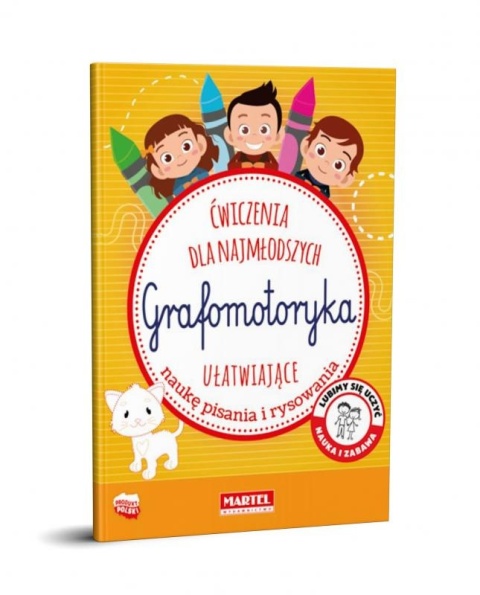 Nauka pisania grafomotoryka szlaczki labirynty Adam Gdula Martel miękka