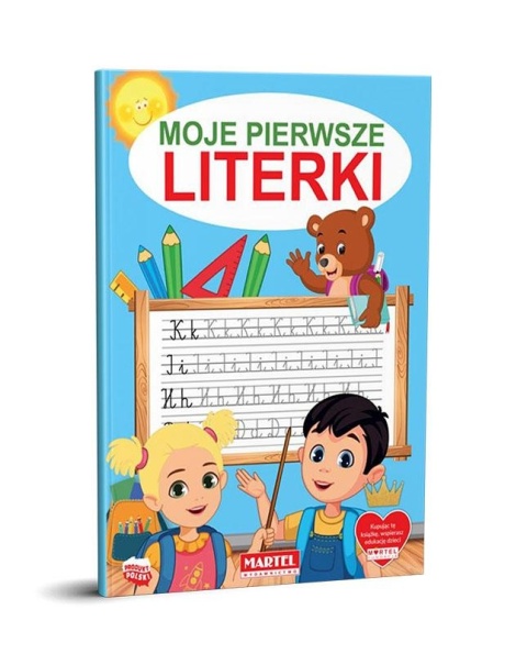Nauka pisania literek moje pierwsze literki alfabet Martel 32s