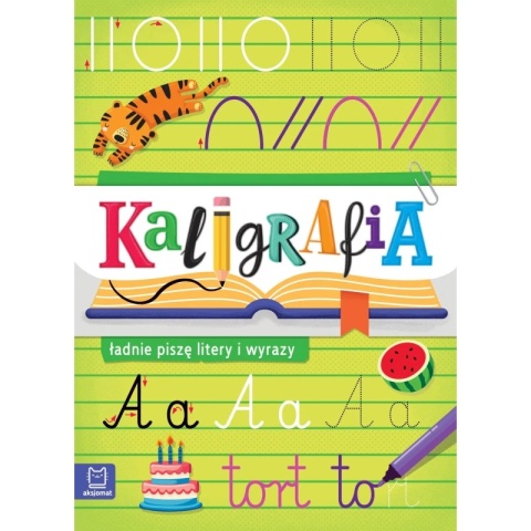 Nauka pisania szlaczki kaligrafia ładnie piszę litery Aksjomat miękka