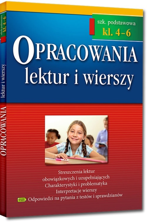 Opracowania lektur i wierszy klasy 4-6 szkoła podstawowa GREG język polski