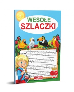 Papugi kolorowanka dla dzieci książka edukacyjna A4 32 strony ptaki