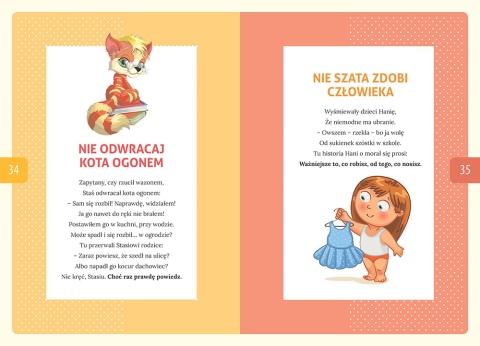 Przysłowia polskie dla dzieci książka edukacyjna 64 strony twarda Greg