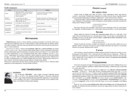Ściąga język polski klasa 7-8 lektury wiersze streszczenia charakterystyki