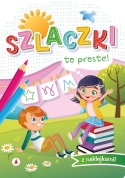 Szlaczki to proste dla dzieci książeczka edukacyjna z naklejkami