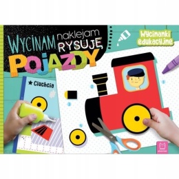 Wycinanki edukacyjne Pojazdy 4-6 lat Wycinam naklejam rysuję Aksjomat