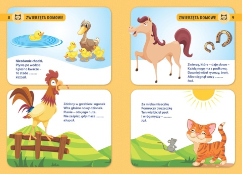 Zagadki dla dzieci Grzegorz Strzeboński wierszyki lusterko GREG twarda