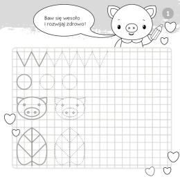 Zgadywanie doklejanie cyferki dla dzieci książeczka edukacyjna