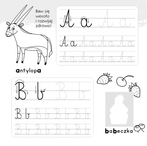 Zgadywanie doklejanie literki dla dzieci książeczka edukacyjna