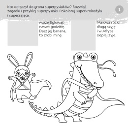 Zgadywanie doklejanie zagadki dla dzieci książeczka edukacyjna