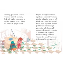 Polowanie na Ciasteczkowego Potwora duże litery nauka czytania Aksjomat