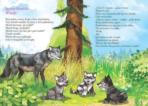 Wiersze dla dzieci książka twarda 64 strony klasyka poezji Greg