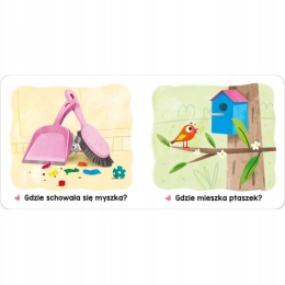 A kuku! Akademia maluszka Pierwsza książeczka dla dzieci kartonowa