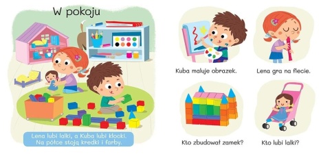 Akademia maluszka Moje pierwsze zdania Książeczka dla dzieci