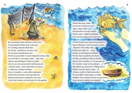 Bajka o rybaku i rybce - ilustrowana baśń, książka dla dzieci 16 stron GREG