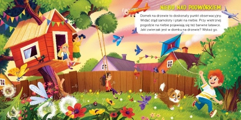 Co zobaczę na niebie? Książka edukacyjna dla dzieci książeczka