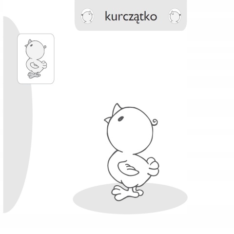 Kolorowanka malowanka dla dzieci Malowanie-doklejanie Rodzinki + Naklejki