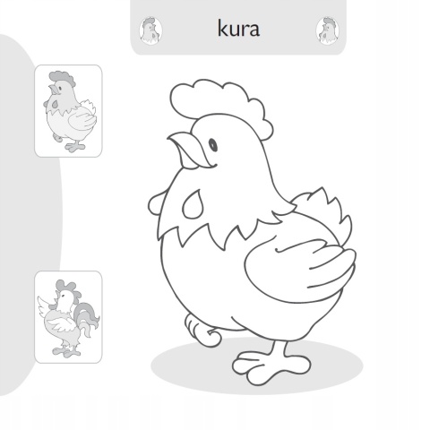 Kolorowanka malowanka dla dzieci Malowanie-doklejanie Rodzinki + Naklejki