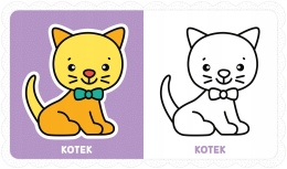 Kolorowanka maluszka Obrazki z grubym obrysem Zielone ciasteczko