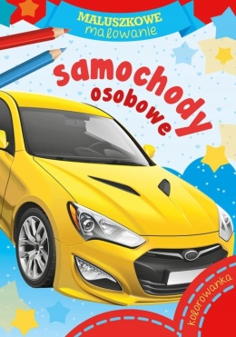 Maluszkowe malowanie Samochody osobowe Kolorowanka dla dzieci Skrzat