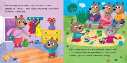 Mały miś zostaje z babcią Książeczka dla dzieci Książka Opowiadania