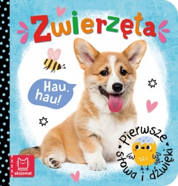 Pierwsze słowa i dźwięki Zwierzęta Książeczka Edukacyjna dla Dzieci