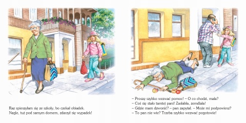 Pogotowie książeczka dla dzieci kartonowa opowiadania dla dzieci czytanka