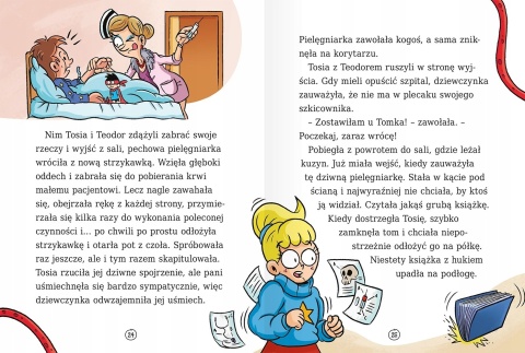 Trzy T na tropie Tajemnica szpitalnego ducha Książka opowiadania dla dzieci