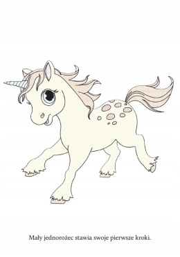 Wyczaruj jednorożce Malowanki wodne Kolorowanka Malowanka dla dzieci