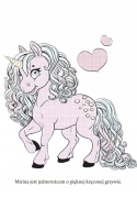 Wyczaruj jednorożce Malowanki wodne Kolorowanka Malowanka dla dzieci